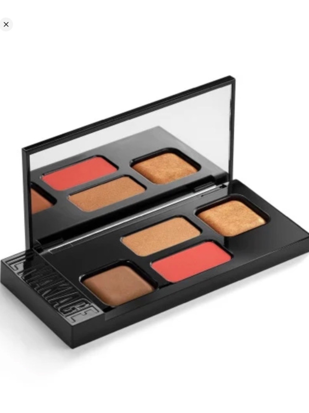 Il Makiage High Point Face Shaping Palette in DEEP NEW! RV$72 Warm Bronze Coral - Picture 4 of 9